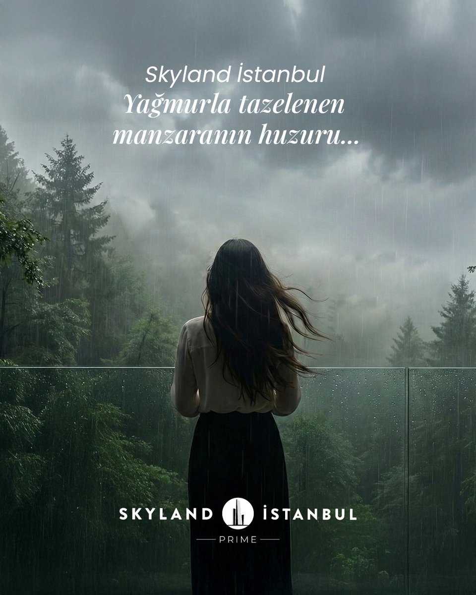 Skyland İstanbul’da yağmurun ritmi, şehrin üzerinde bambaşka bir atmosfer yaratır.

Yüksekten bakarken doğanın tüm sakinliği, evinizin içine kadar ulaşır. Her damlada yenilenen bu manzara, yaşamınıza dinginlik ve zarafet katar.

🖥  skylandistanbul.com