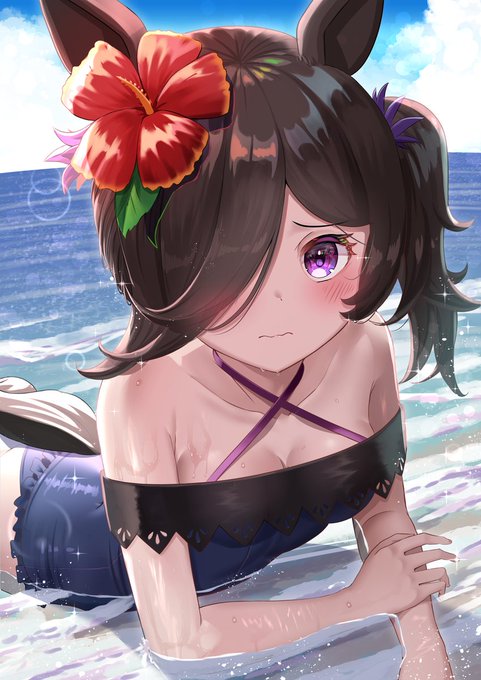 水着ライス
#ウマ娘 #umamusume 