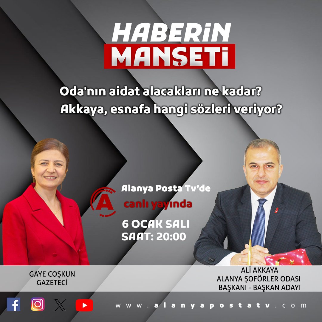 AlanyaPostaTV tweet media