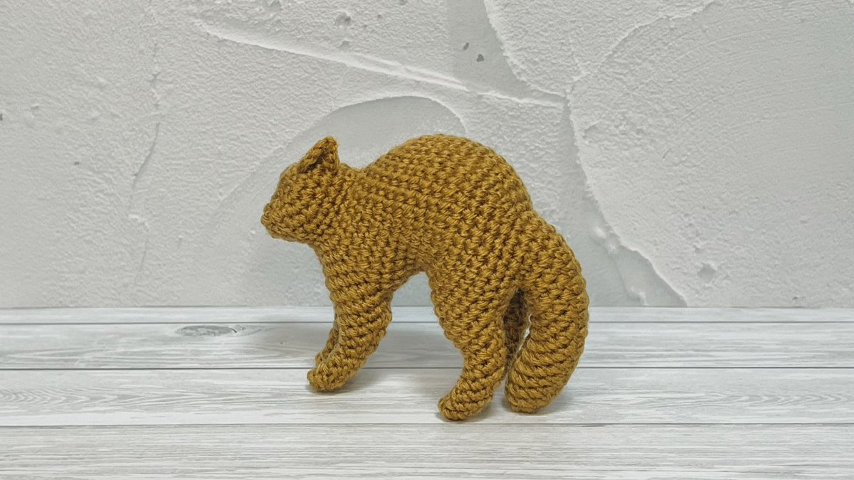 [ゆこ]あみぐるみ② あの斜め後ろ姿見たら作りたくなるのよ😂