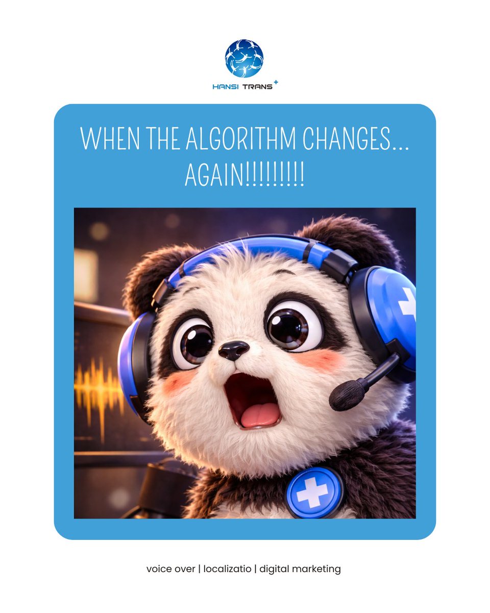 HansiTransPlus's tweet photo. Algorithms change. We adapt. 😅📉➡️📈
When reach drops overnight, we test fast and optimize smarter—plus localized messaging that keeps campaigns trustworthy worldwide.
DM for a quick audit.
#DigitalMarketing #Localization #GrowthMarketing https://t.co/VR5ji2K4LO