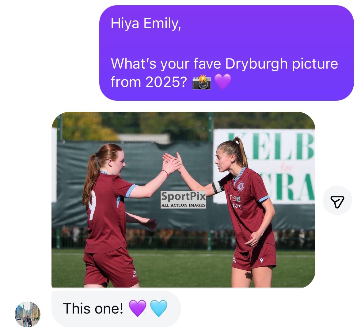 Dryburgh Athletic Women tweet media