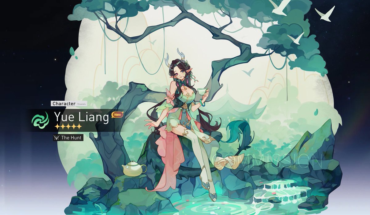 Elf_EXAR's tweet image. HSR Splash Art commissions

#hsr #HonkaiStaiRail