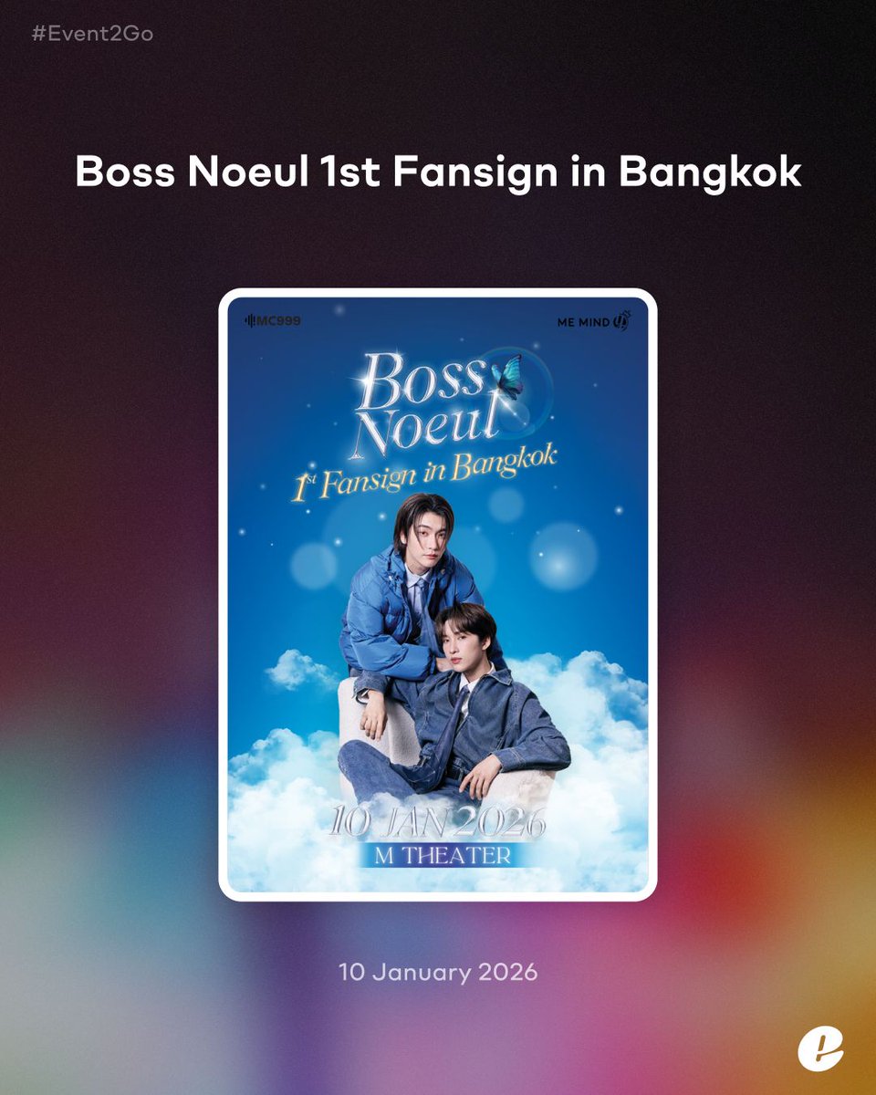 set 1st BossNoeul Fansign サイン会