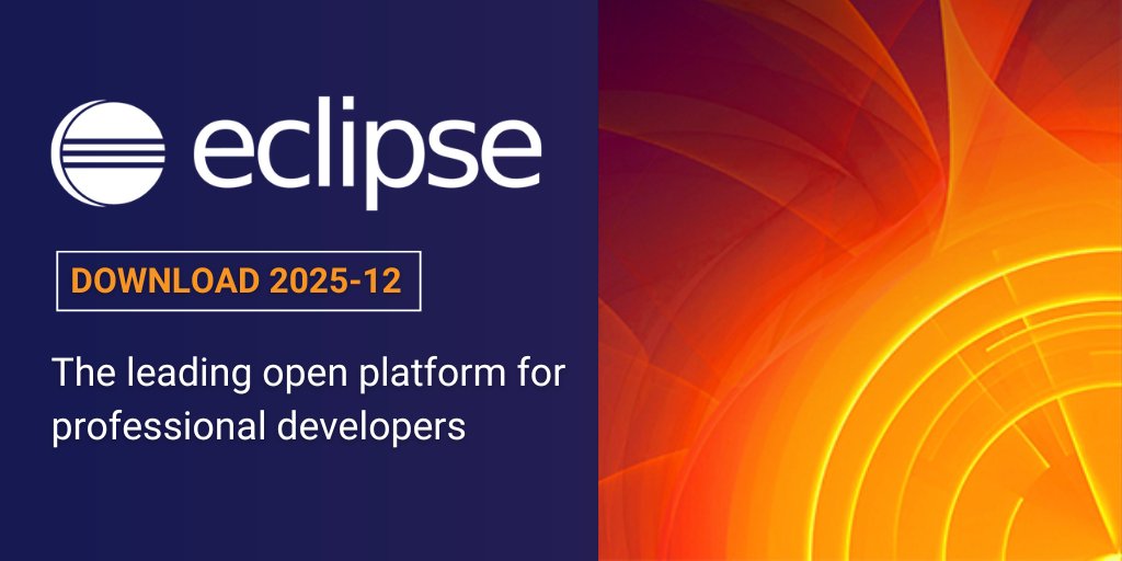 🌒 Eclipse Java IDE tweet media