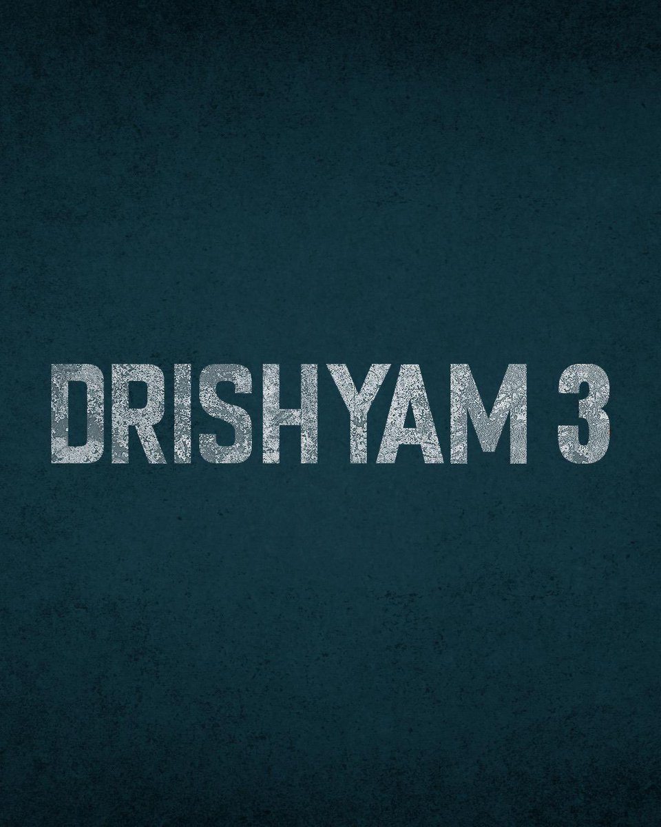 Forumkeralam2's tweet photo. #Drishyam3 Update:

Malayalam Version Kerala release by Aashirvad Cinemas on MG basis.

Summer release plans are in place; however, a simultaneous release is also being considered — Hindi version on 2nd October and Malayalam version on 1st October 2026..!! https://t.co/PtnhqUq0Ni
