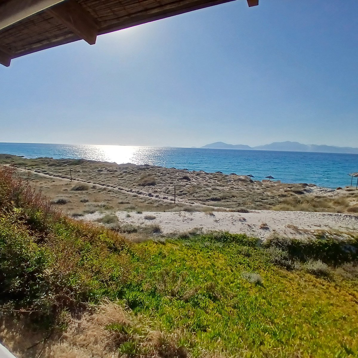 Summer coffee time.
#Kos #Greece # GreekIslands