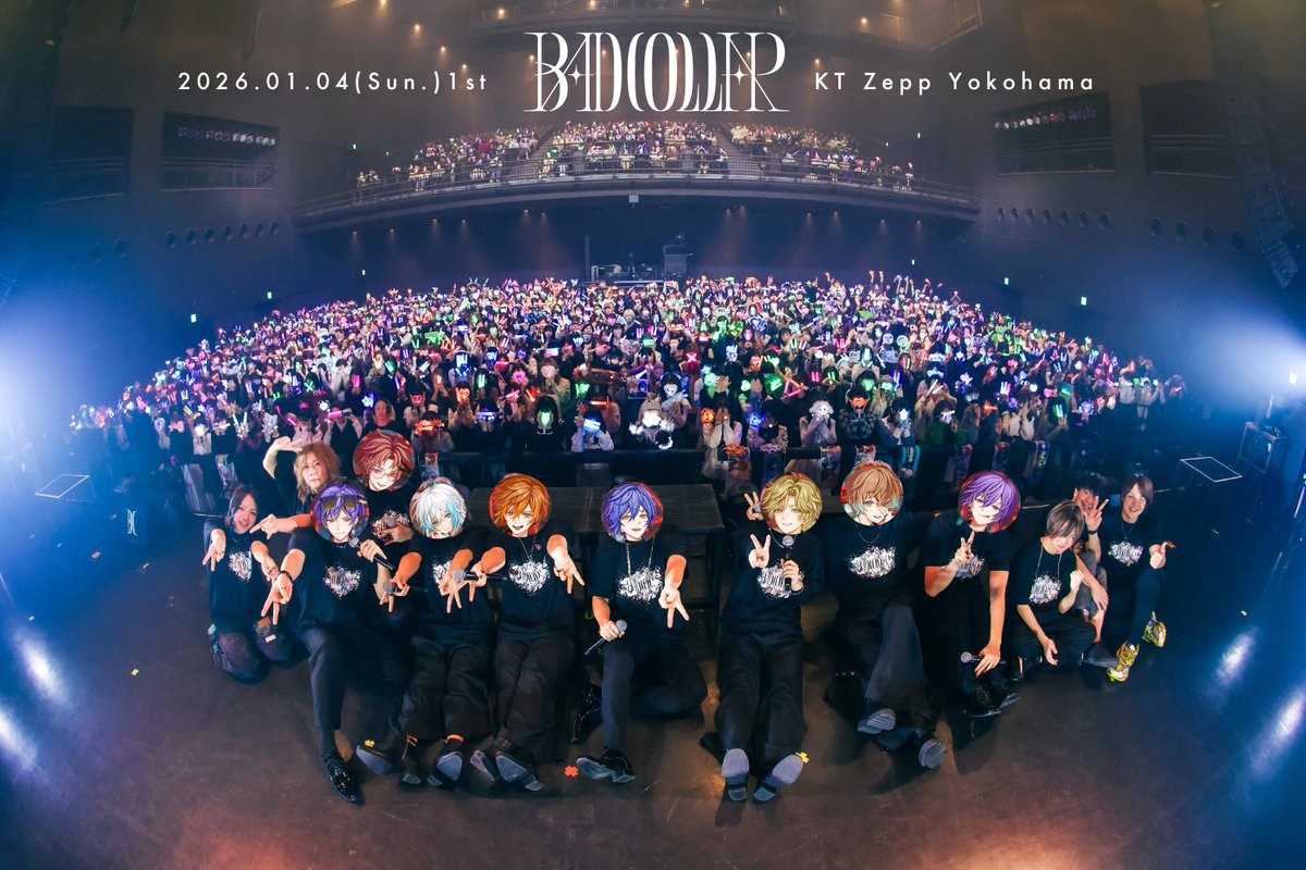 BAD COLLAR 2026 01.04 KT Zepp Yokohama 改めましてご来場いただき