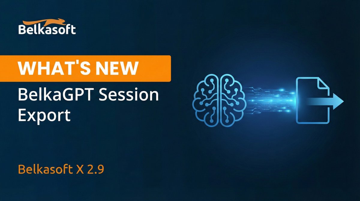 📤Need to share #AI findings with legal or a teammate?

Now you can export a complete Q&amp;A record for any topic as a shareable file—perfect for reports and peer review.

See all the powerful new features in v.2.9: eu1.hubs.ly/H0qHJ5B0

#DFIR #digitalforensics #BelkaGPT