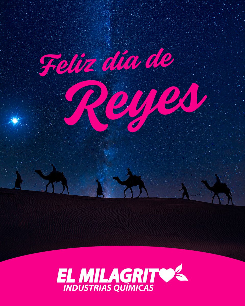 elmilagrito_'s tweet photo. ¡Feliz día de #Reyes! Que paséis un día mágico y lleno de “Pequeños #Milagros”.

https://t.co/s7WmHf0hiQ

#milagrito #elmilagrito #desengrasanteelmilagrito #reyesmagos #magos #diadereyes #diadereyesmagos #nochedereyes #nochedereyesmagos #felizdiadereyes #felicesreyes https://t.co/uONzVyeMh1