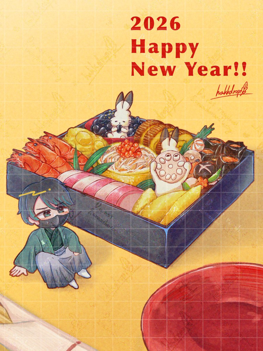 hakk_drop_3's tweet photo. 描き初め！超遅刻！
今年もよい年になりますように...✨ https://t.co/GKn01QoUUH
