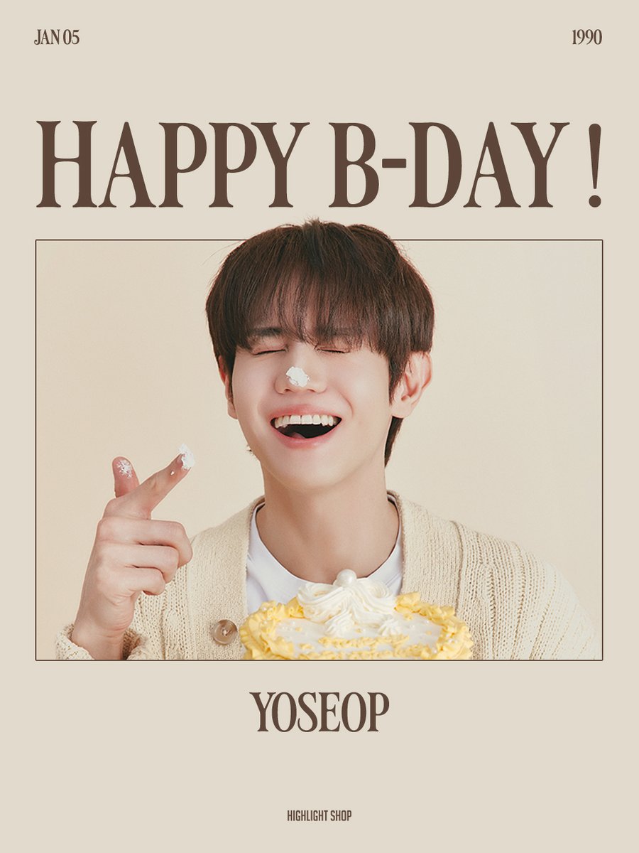 highlightshop_'s tweet image. 💛HAPPY BIRTHDAY TO YOSEOP💛
하이라이트 양요섭님의 진심으로 축하드립니다!

#해피요섭데이 #HAPPY_YS_DAY
#하이라이트 #HIGHLIGHT
#비스트 #BEAST
#양요섭 #YANGYOSEOP