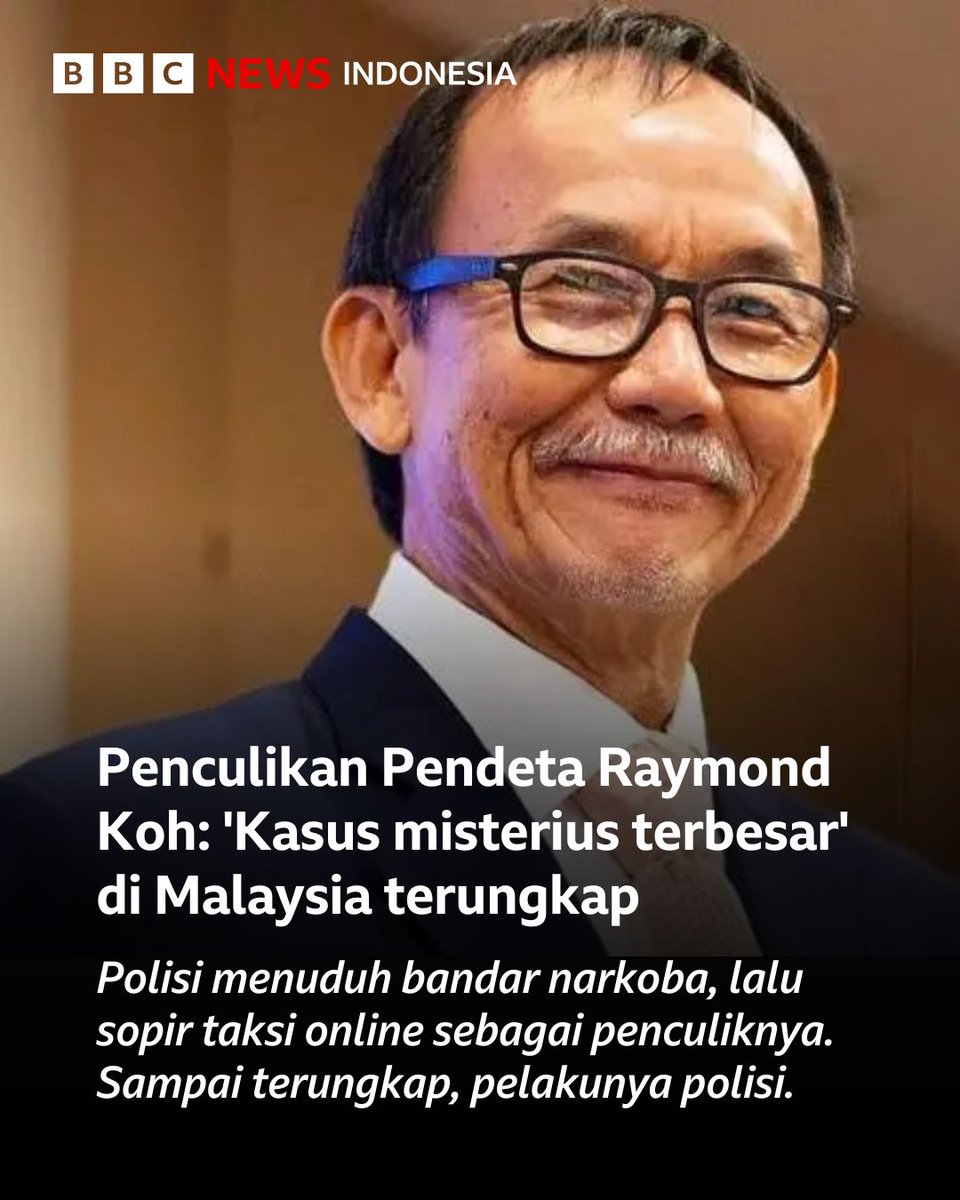 Setelah hampir sembilan tahun berjuang, istri Pendeta Raymond Koh akhirnya tahu siapa penculik suaminya.

Pengungkapannya berasal dari pengakuan seorang polisi yang merasa apa yang dilakukan rekan-rekan sejawatnya salah. bbc.com/indonesia/arti…