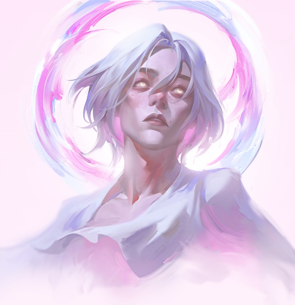 Saviour Viktor

You can see the process and more details here：artstation.com/artwork/98dboq

Hope you like it 💜

#LeagueOfLegends #LeagueOfLegendsFanArt #arcane #arcanefanart #Viktor