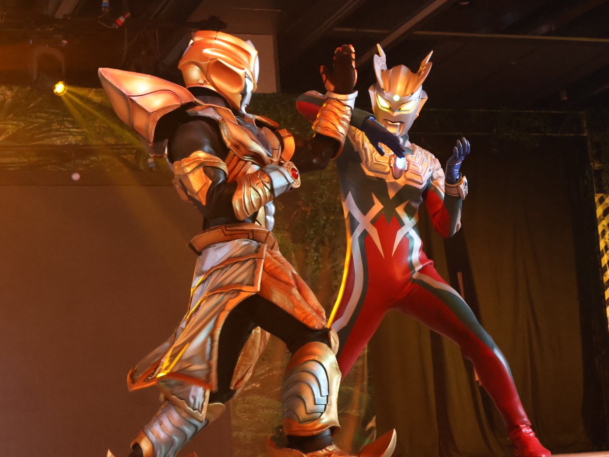 knprrr129sHo's tweet photo. バチバチにかっこよかった…！
ずっと見ていたい戦い🥺
#ウルトラヒーローズEXPO2026 https://t.co/WFSXpwuMTE