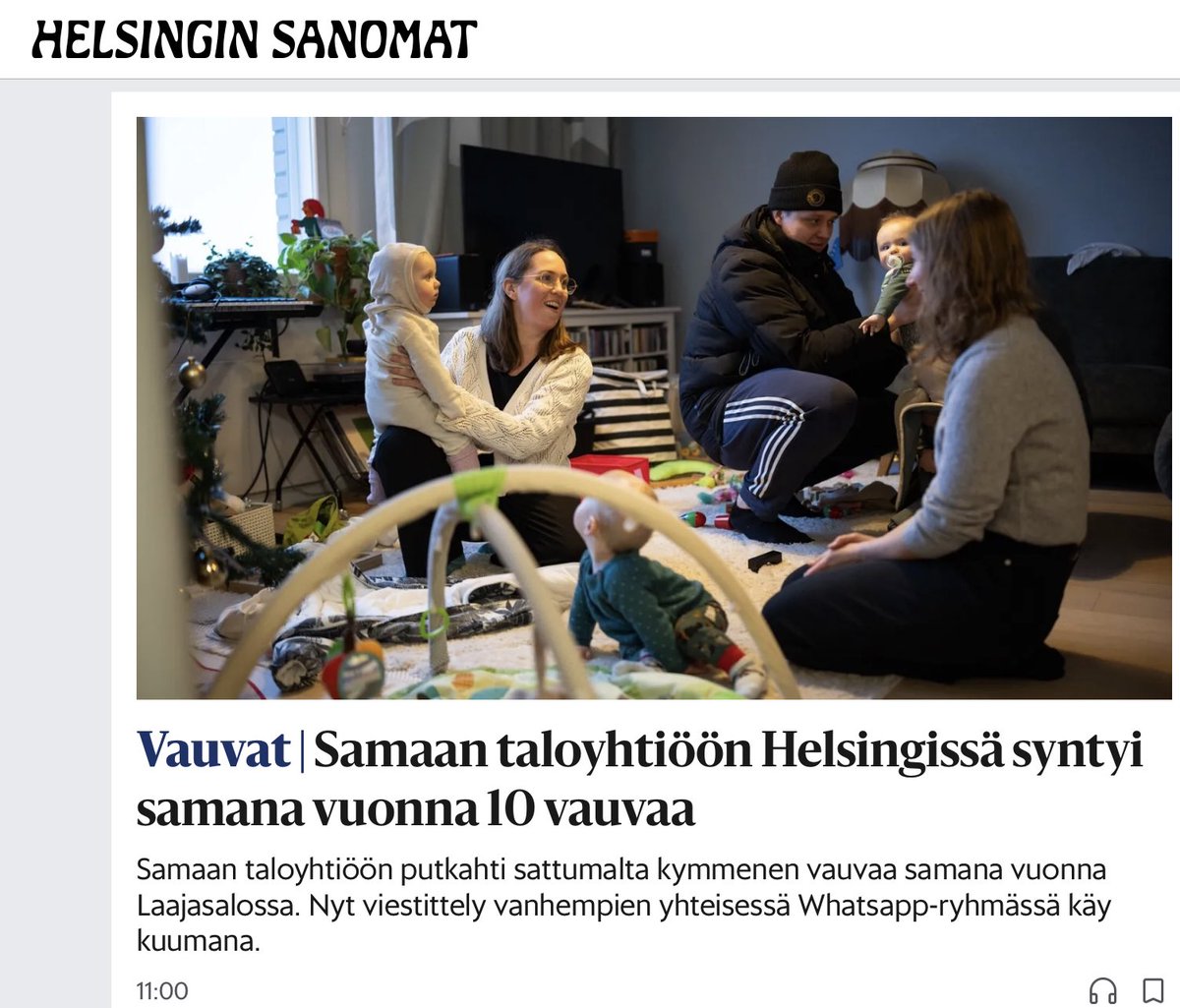 Taloyhtiön whastapp: ”Kuka on isä? Minne isännöitsijä Seppo on hävinnyt? Postimies Jani on kiva, kannattaa kutsua kahville. Varokaa Kaisaa, sillä on..” jne?