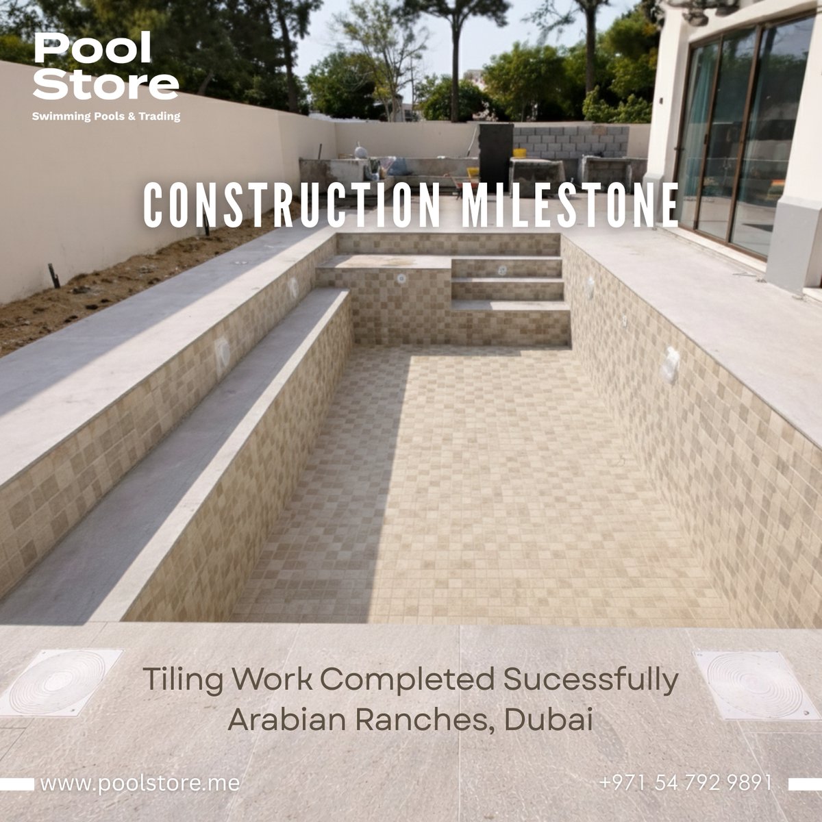 poolstore_uae's tweet image. Construction progress at Arabian Ranches Dubai.
A key milestone achieved with precise workmanship and quality execution as this pool project moves steadily toward completion.
Pool construction by Pool Store
#PoolConstruction #ArabianRanches #DubaiPools #ConstructionUpdate #Pool