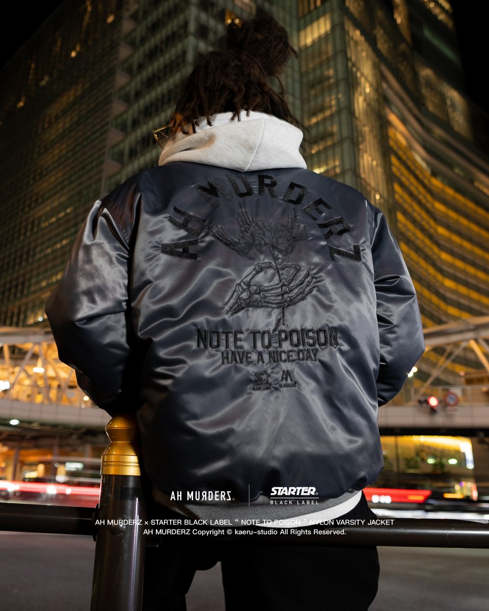 AH MURDERZ × STARTER BLACK LABEL 