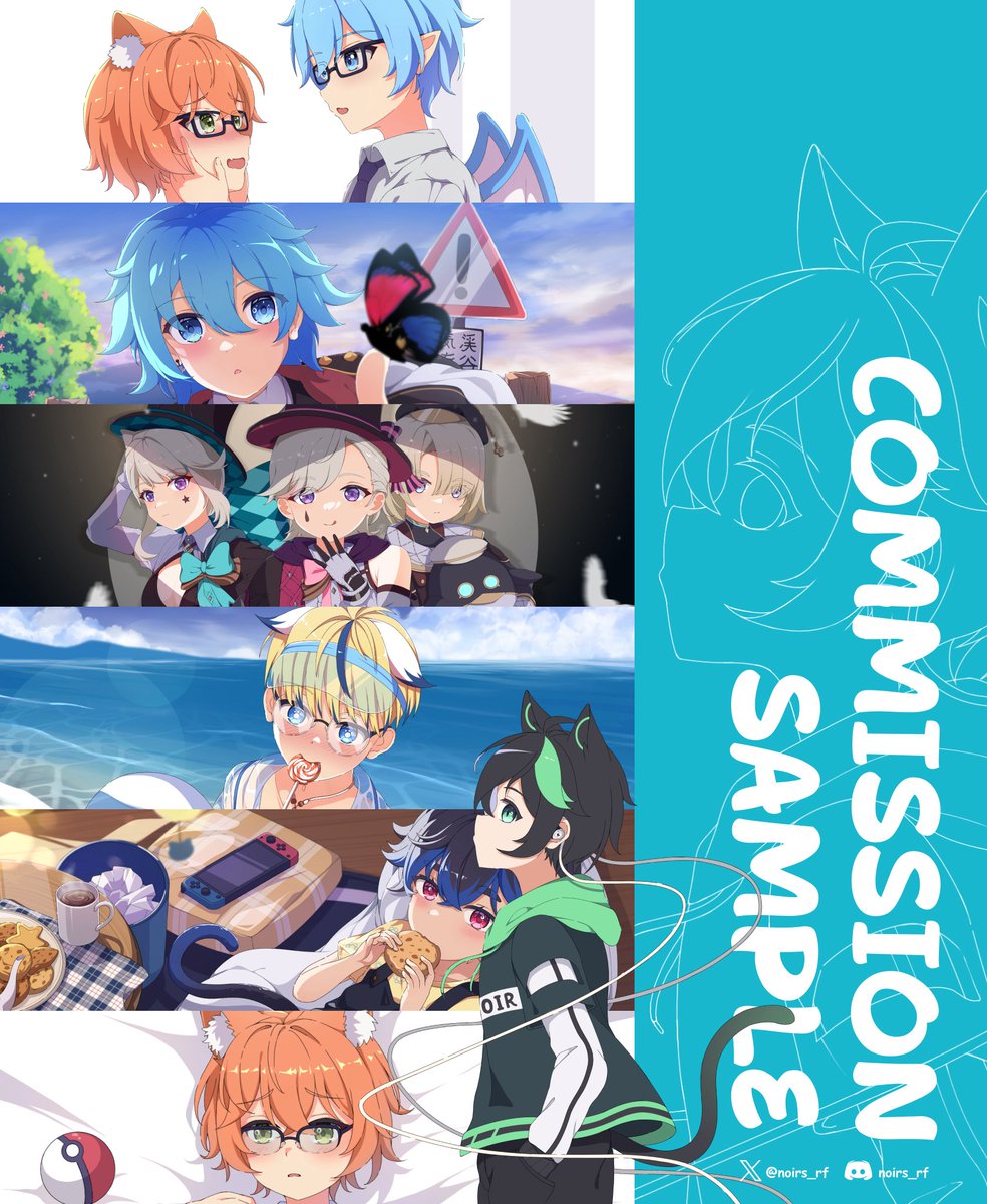 Noir. 🐈‍⬛【COMMS OPEN】 tweet media