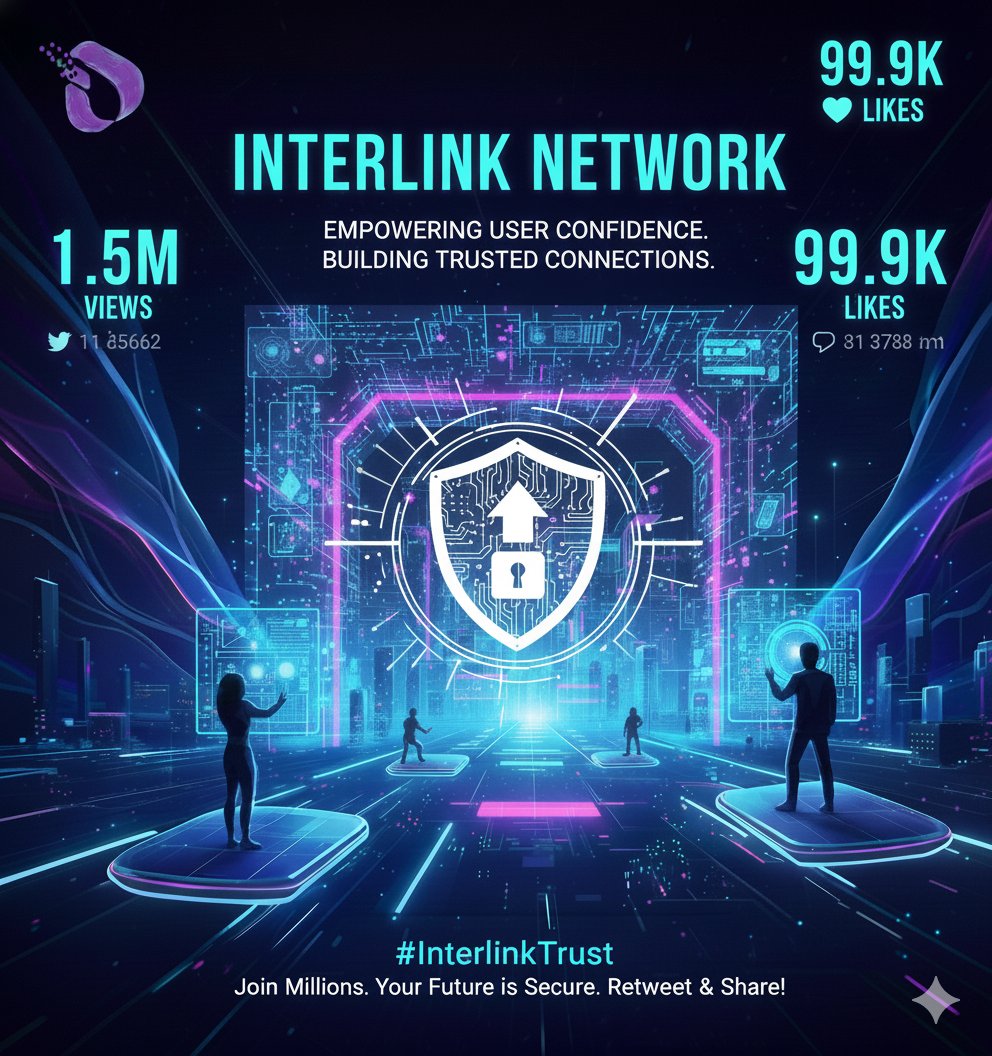 InterlinkLabPk's tweet image. “Empowering confidence, building trusted connections — Interlink Network is shaping a secure digital future. Trust the system. Trust Interlink.” 🔐🚀
#InterlinkNetwork #InterlinkTrust #SecureFuture #DigitalTrust #Web3