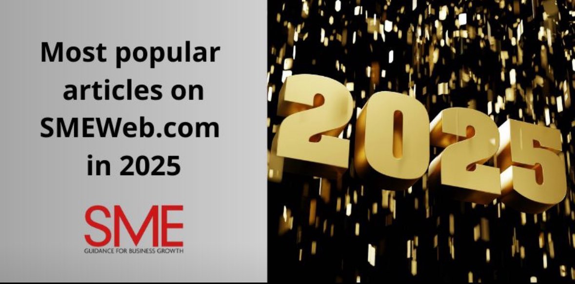 SMEwebUK's tweet image. Welcome back to work! 

If you missed it, here are the most popular articles on SMEWeb in 2025: buff.ly/fKuDYYB

Wishing you a very happy New Year.

#HappyNewYear #2025recap #reviewoftheyear #backtowork