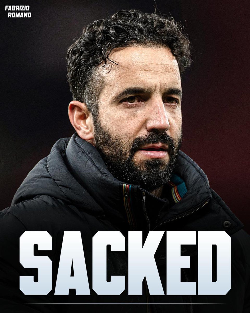 Matacho94's tweet image. BREAKING: Manchester United have sacked Ruben Amorim.