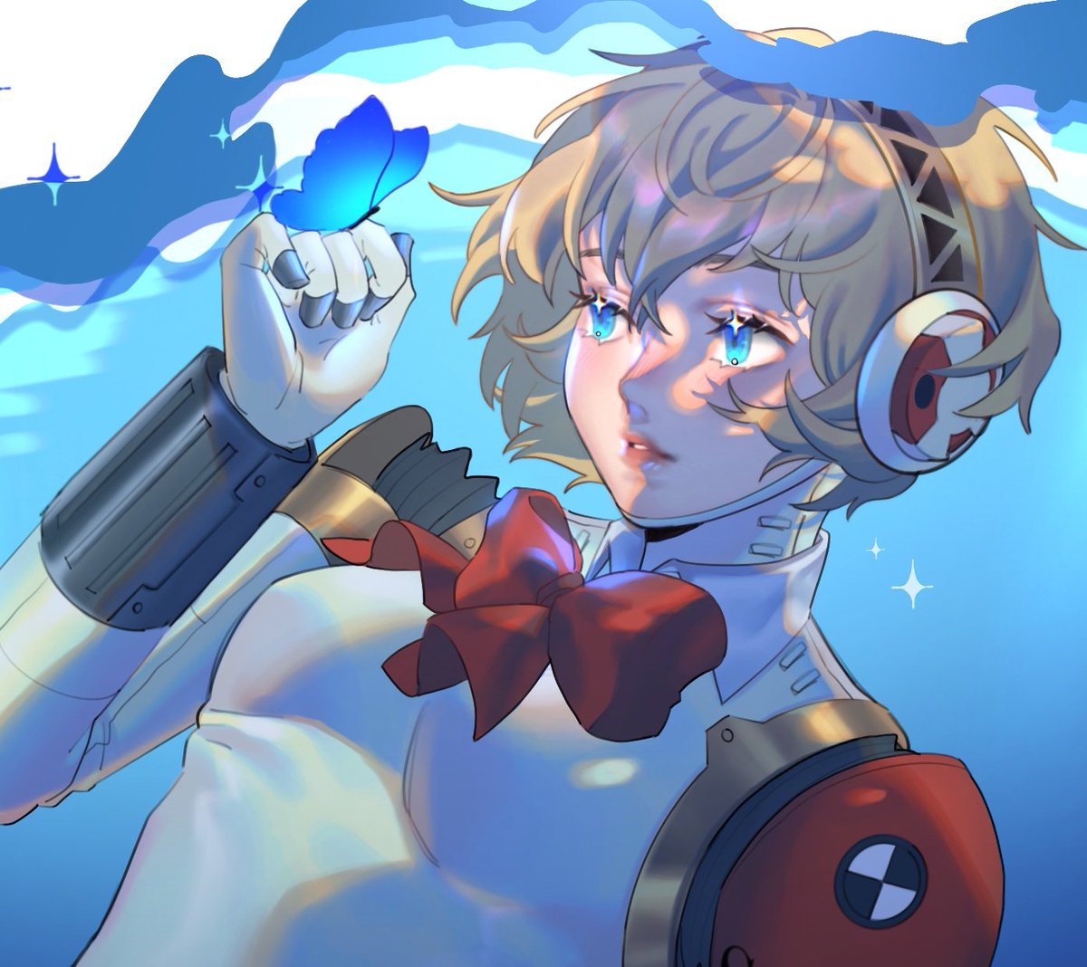 miii_neee123's tweet image. 🦋💛 
.
.
My submission for the Sega Atlus fanart for the Festival this year🎉 I was rushing this so hard cuz today's the deadline🙃
#p3 #p3r #aigis #アイギス