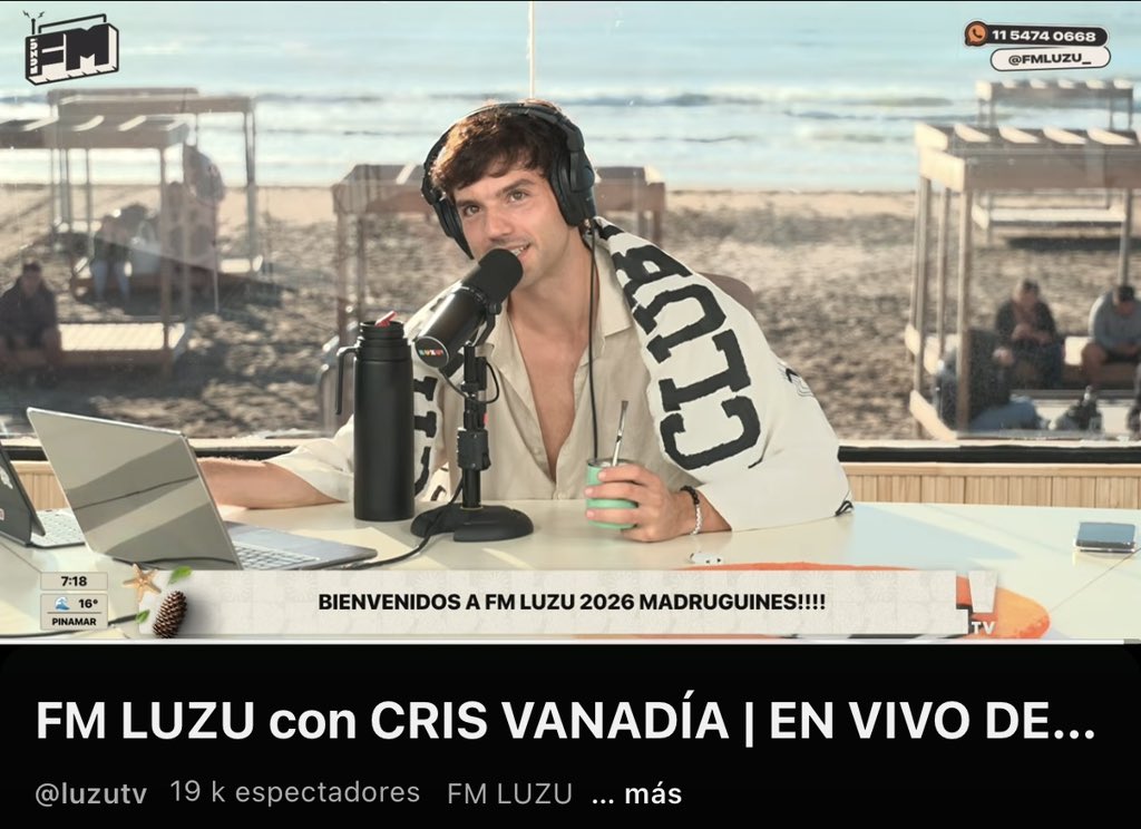 NicolasOcchiato's tweet photo. Que lindo arrancar el día con #FmLUZU lpm ❤️ https://t.co/aexVu14a9X