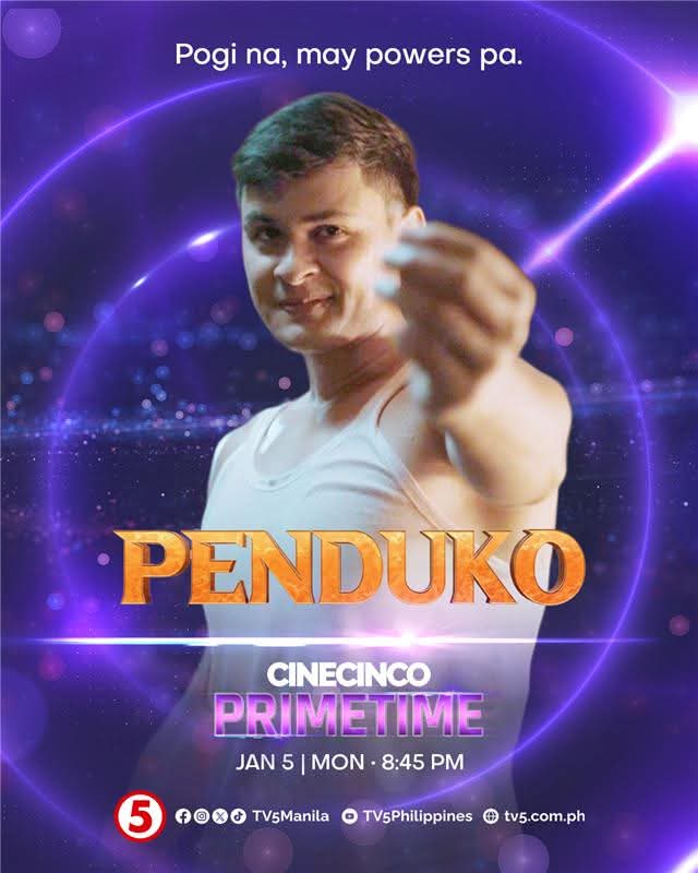 _DiploMatts_'s tweet photo. From @TV5manila IG 

Baka Penduko 'yan! 🤩

Panoorin si Matteo Guidicelli bilang si Pedro Penduko sa #Penduko, NGAYONG GABI NA, 8:45PM sa #CineCincoPrimetime! @mateoguidicelli #MatteoGuidicelli https://t.co/fFnpQ2Ja2G