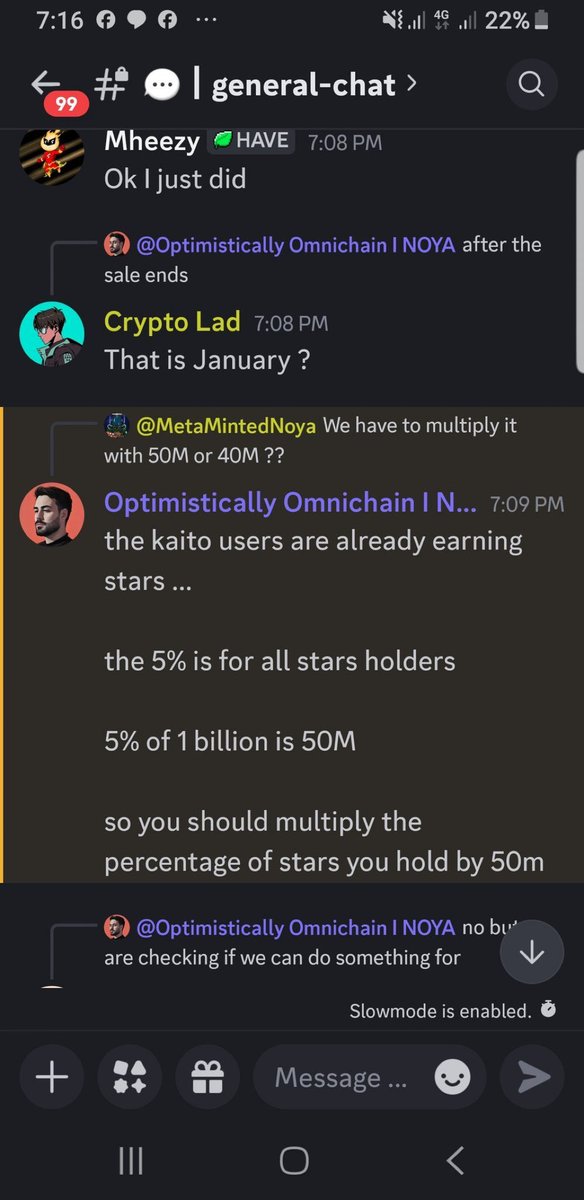 So the confirmed  $Noya reward system for <a href="/NetworkNoya/">NOYA.ai</a> star holders is clear now 😊

5% of tokens (50M $NOYA) is for star holders

Calculate your share: (Your stars ÷ Total stars distributed) × 50M $NOYA

Example with 20k stars &amp; 28M stars distributed:
20k ÷ 28M = 0.00071 × 50M =