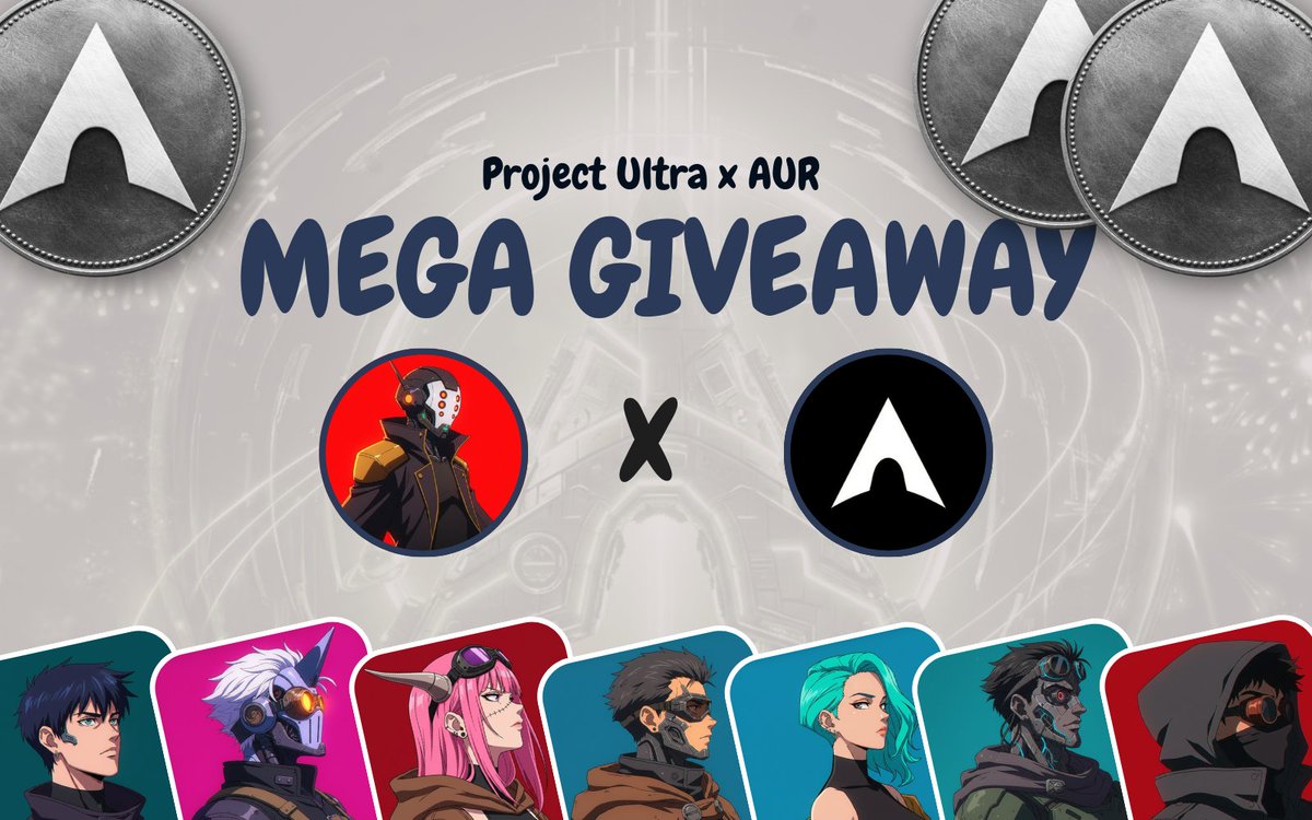 🦾 Project Ultra x AUR 🦾

To kick off the year, we're partnering with Protocol AUR  and will be giving away prizes to our creators. It's very simple: just create a post explaining the AUR project!

Be creative! They have a cyberpunk vibe, just like us. On the X profile, you can