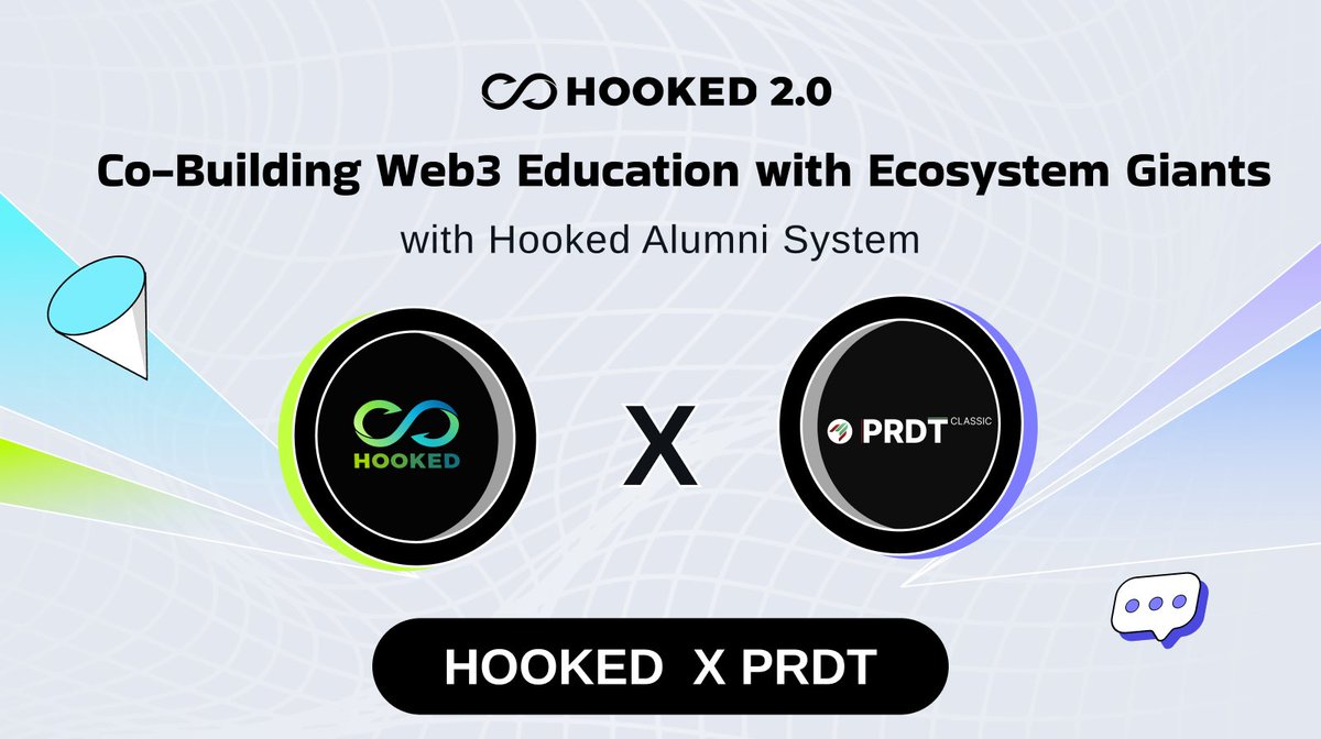 HookedProtocol's tweet image. #NewEraofHOOKED #Hookedfrens

Introducing @PRDT_Finance to our Hooked 2.0 expansion — fueling perpetual growth in Web3 mastery!

📈 Step into decentralized price forecasting with PRDT, a battle-tested prediction platform live since 2021. Users can predict crypto and forex market…