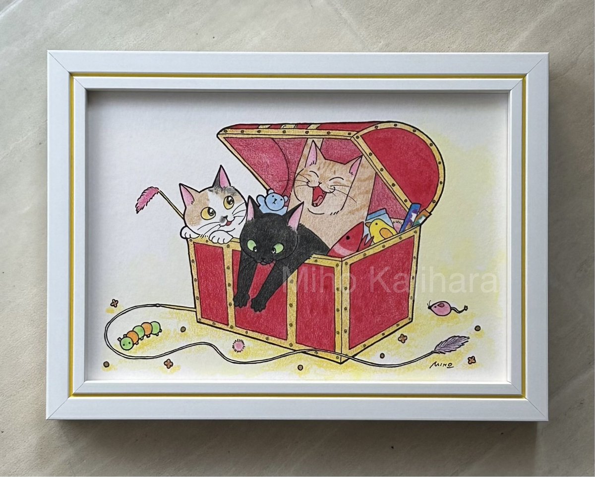 仕事始め。仕上げ手前で年越した作品完成させました。5月の個展用作品