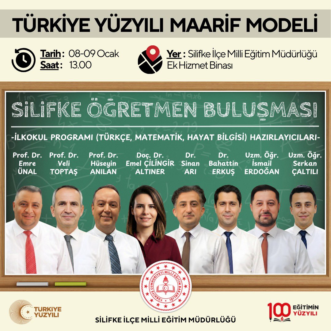 Türkiye Yüzyılı Maarif Modeli İlkokul Programı Silifke’de Ele Alınacak

Türkiye Yüzyılı Maarif Modeli (TYMM) İlkokul Programı’nı (Türkçe, Matematik ve Hayat Bilgisi) hazırlayan üniversite öğretim üyeleri ve uzman öğretmenlerin katılımıyla, Silifke’de öğretmen buluşması