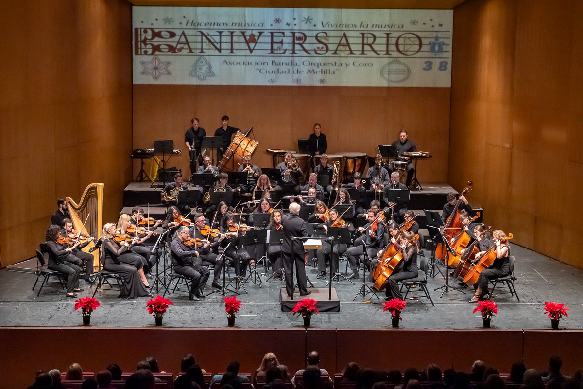 📸 En fotos | Concierto de Año Nuevo de ASBANOR en el Teatro Kursaal Fernando Arrabal.