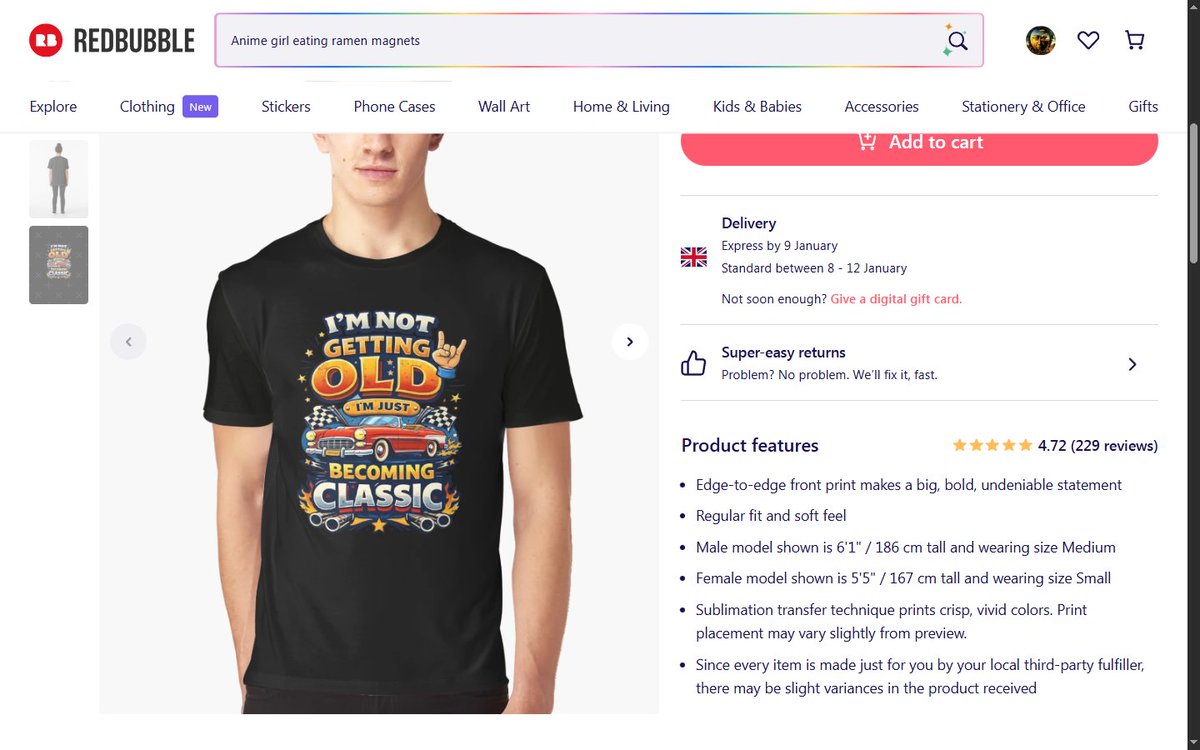 MarkColeAuthor's tweet image. redbubble.com/shop/ap/177365…
*  *  *  *  *
#Hundreds of #products available
#NotGettingOld #funny #humour #hotrod
#funnyslogan #gifts #promotional #tshirts #tshirt #dragsters #cars #news