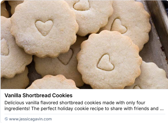 DietitianOnline's tweet image. Indulge in the classic Scottish delight: Vanilla Bean Shortbread! A treat blending rich flavors with a buttery, melt-in-your-mouth experience. National #Shortbread Da.y jessicagavin.com/vanilla-shortb…