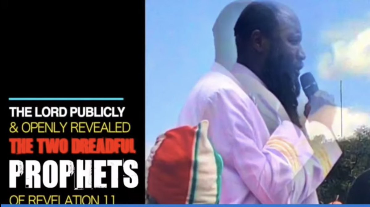 fear_wisdom's tweet photo. Prophet Owuor is a #FallenProphet #Fall #Fallen.He teaches he is #Doubled.Claims God doubled him and is the #TwoWitnesses of Rev 11 #ChurchAlert #Church #Deception #ScienceBow https://t.co/O7VIDHiAd1
