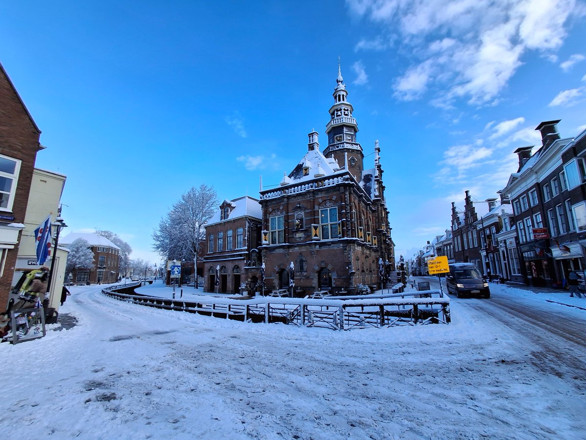 12 cm in #Bolsward, heerlijk.