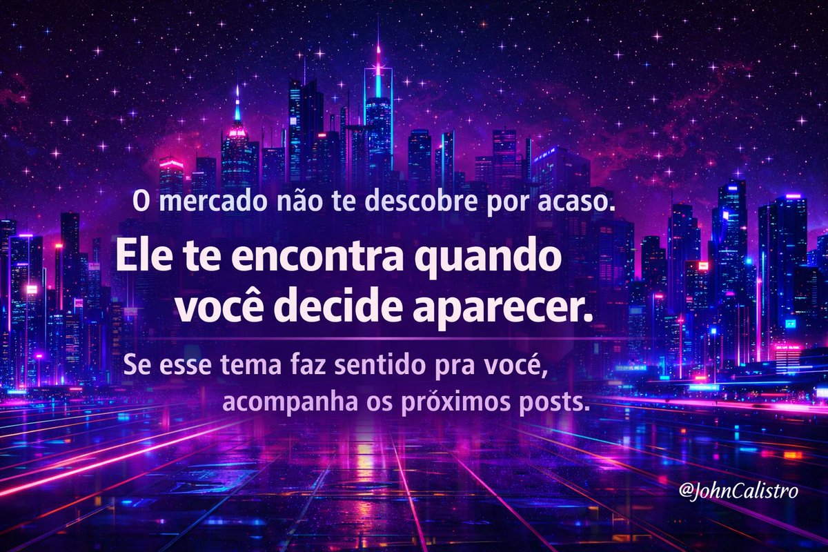 O mercado não te descobre por acaso.

Ele te encontra quando você decide aparecer.

#devBR #PrimeiroEmprego