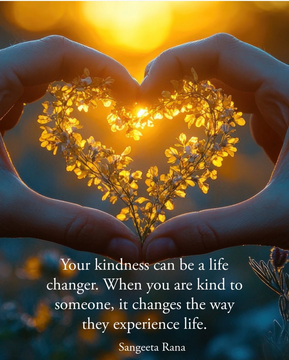 gratefuledu64's tweet photo. Acts of #kindness , whether large or small, trigger a "ripple effect" that spreads hope, strengthens social connections, and improves overall well-being. 
By embracing kindness as a daily practice, we can transform our own lives and contribute to a more compassionate world. 🥰 https://t.co/D9FnzvfTrV
