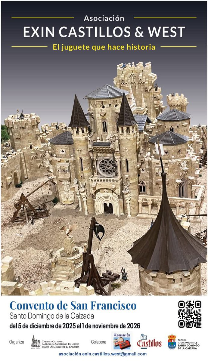 Hay mucho tiempo para ver esta exposición en Santo Domingo de la Calzada (La Rioja), pero no lo dejéis para el último momento, que ya sabemos lo que pasa siempre...