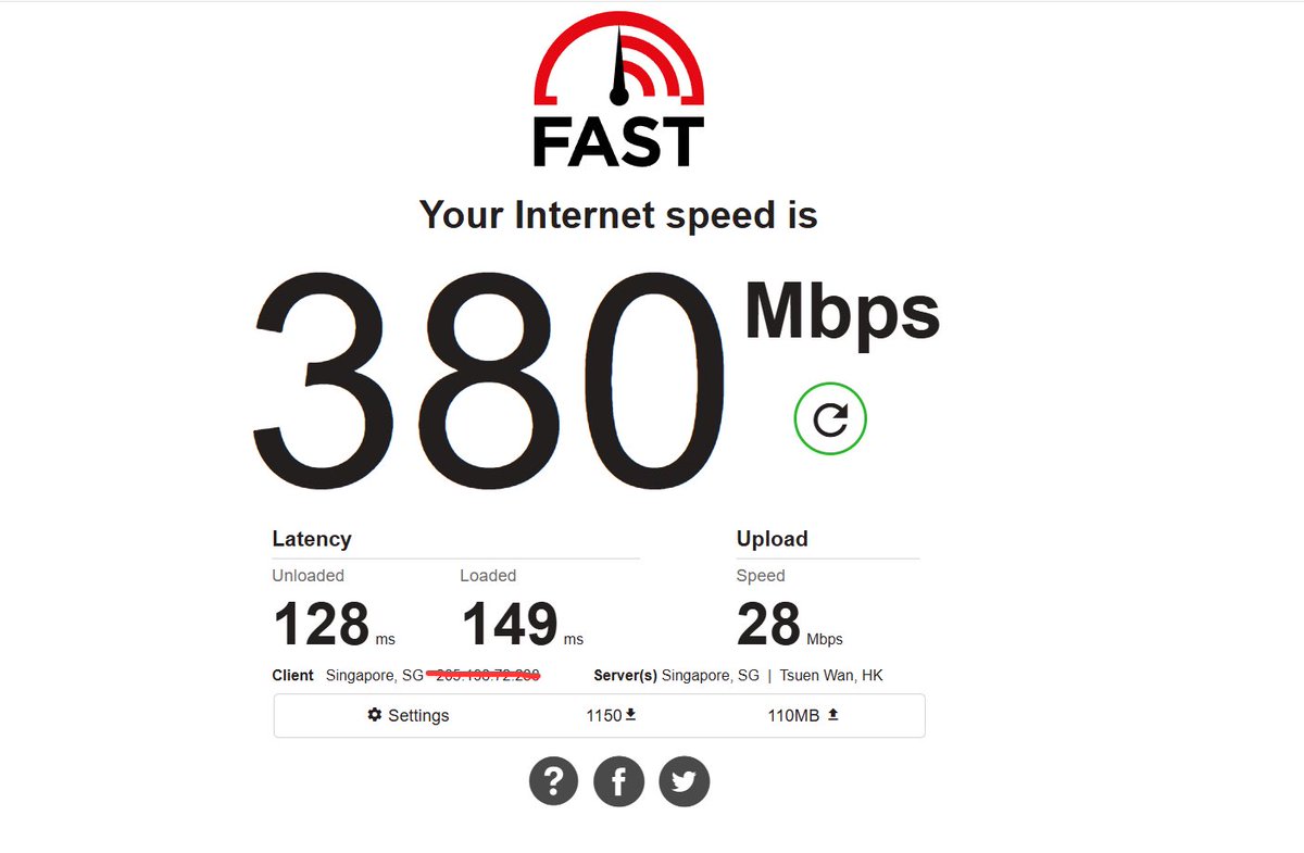 beaicloud's tweet image. VPN当前晚上某节点测速 380M，网速够宝子们用的吗？😘 
➡️ Quick.short.gy/Cloud
#机场推荐 #梯子推荐 #VPN推荐