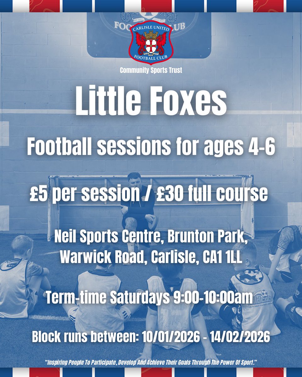 🦊 Our Little Foxes sessions get back underway for another block this Saturday. 

It is the perfect place for children to enhance their skills in a safe and supportive environment. 

Book via Abler: bit.ly/3WHmPeJ