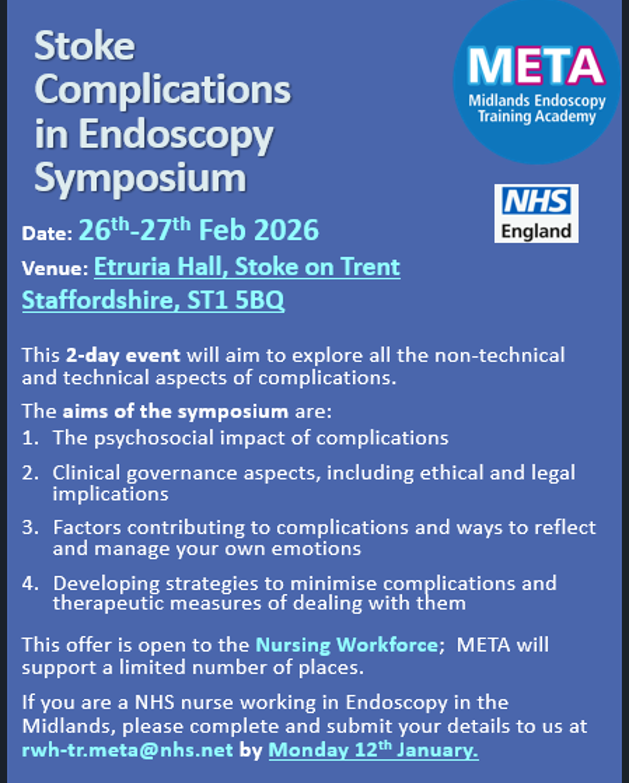 Midlands Endoscopy Training Academy tweet media