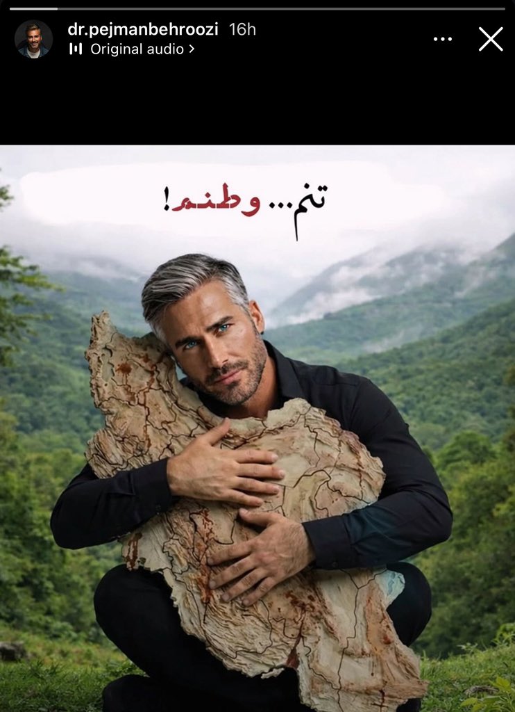 نگارین گلشنش روی است tweet media