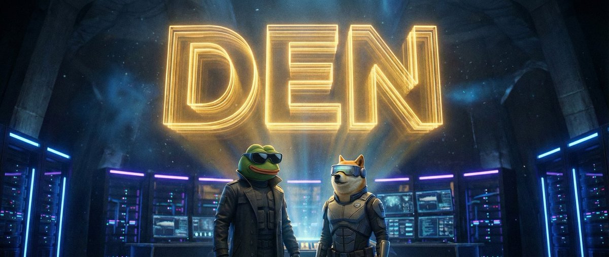 <a href="/PraxMedia/">Prax</a> $DEN is the ticker 

Community strong, chart steady.
Narrative 🔥 

Ca:RyzhYsie5j7mVzaKTA9M41ZqimhSycVGqgemDuEMDEn 

X:@DEN_DontExitNow 

TG:t.me/DEN_DontExitNo…