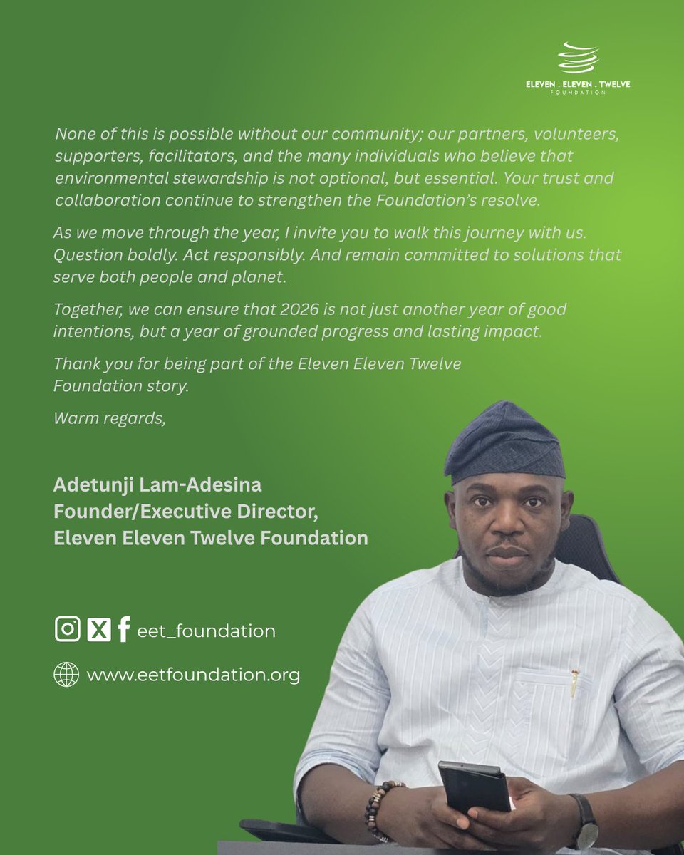 Eleven Eleven Twelve Foundation tweet media