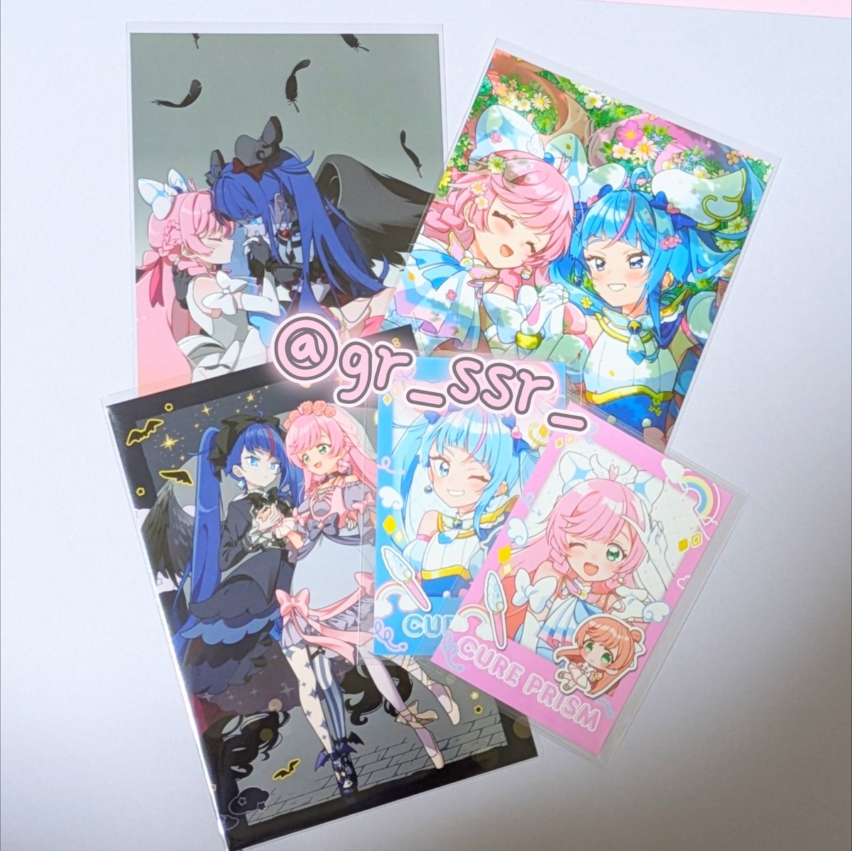 ソラちゃん＆ましろん🩵🩷 ダークキュアスカイもかっこいいし、幸せ