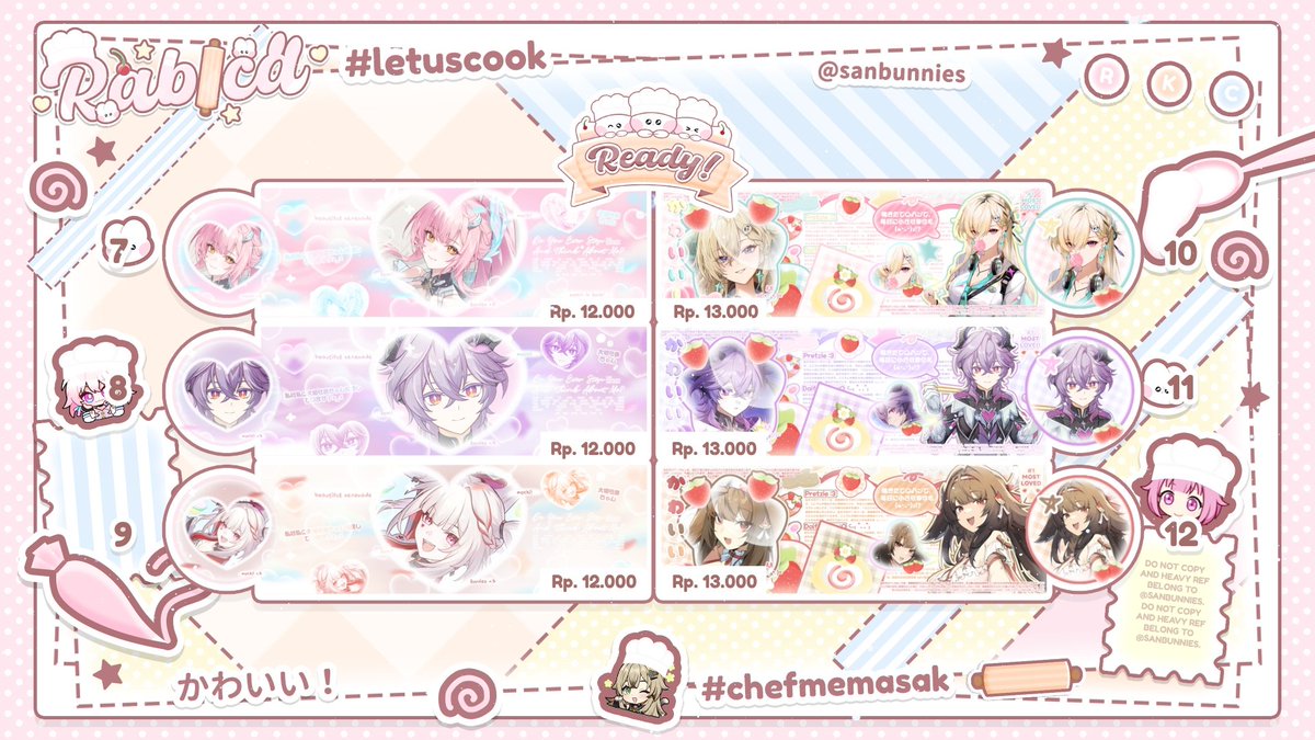 sanbunnies's tweet image. (๑'ᵕ'๑)⸝* all interaction are appreciated 

こんにちわ &amp;gt;__✋🏻 hewlooo semuaa! kita punya 12 ready stock 🩷 yang bisa kamu take sekarang di dm sekarang jugaa 🥣‼️

#zonauang #zonaba